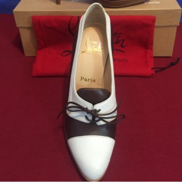 CHRISTIAN LOUBOUTIN Rare Oxford Pump - Picture 12 of 14